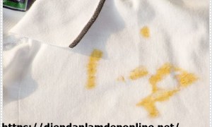 Cách xủ lý nhanh chóng áo trắng bị dính màu